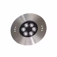 چراغ توکار استخری 18 وات استیل فول کالر برند Ledman