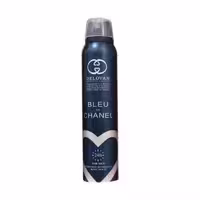 اسپری خوشبو کننده مردانه دلووان DELOVAN رایحه ادکلن بلو شنل BLEU SHANEL