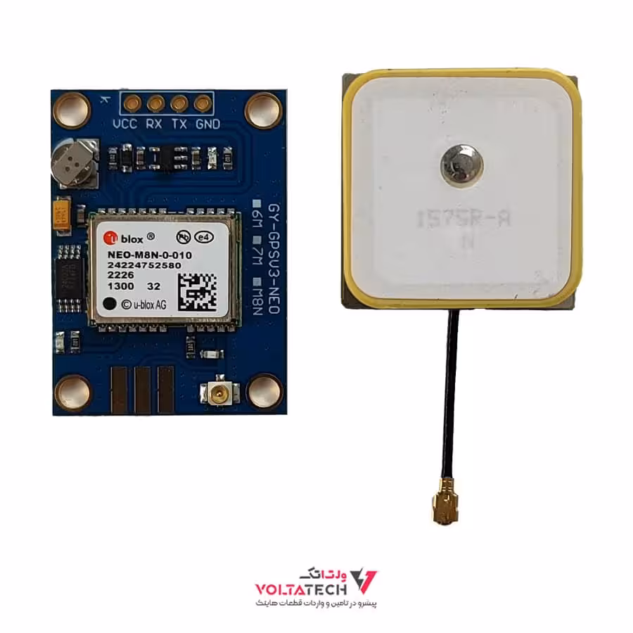 برد راه انداز GPS UBLOX NEO-M8N