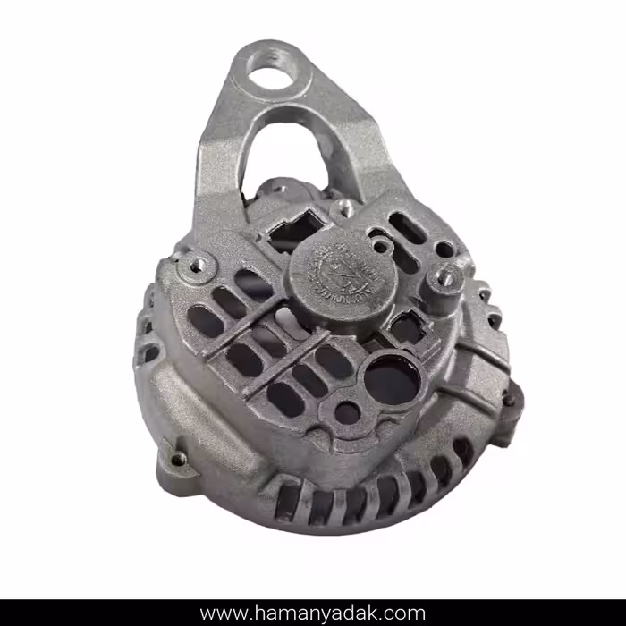 درپوش عقب دینام پراید مدل کره ای (کاربراتور) برند آلومینیوم فاز