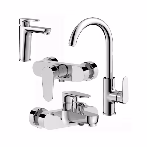 ست شیرآلات کاویان مدل لارا