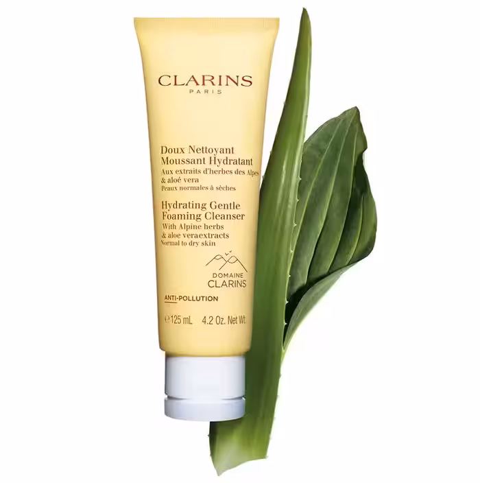 فوم شستشو آبرسان کلارنس ( CLARINS – Hydrating Gentle Foaming Cleanser 125ml )