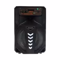 اسپیکر چمدانی 8 اینچی Galexbit مدل GS19 - مشکی