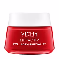 کرم‌کلاژن‌ساز‌قوی‌و‌ضدچروک‌‌ویشی،سری‌لیفت‌اکتیوLiftactiveمدلCollagenSpecialist‌حاوی‌ویتامین‌سی‌حجم50میل