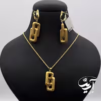 نیم ست طلای هرمس پاریس مات کد 856