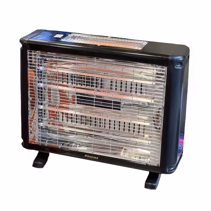 بخاری برقی آکماز مدل 6 المنته فن دار توربو