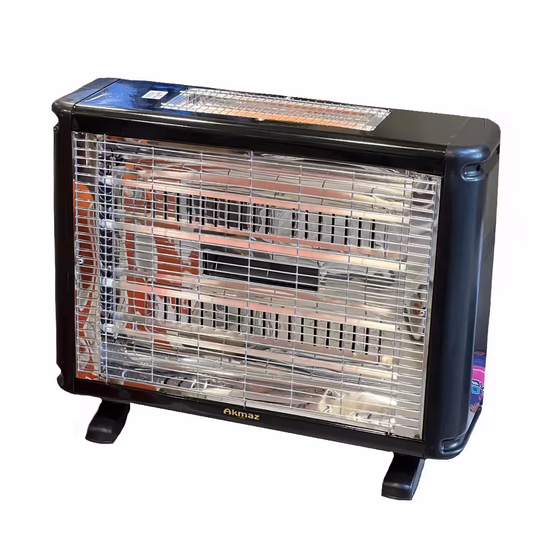 بخاری برقی آکماز مدل 6 المنته فن دار توربو