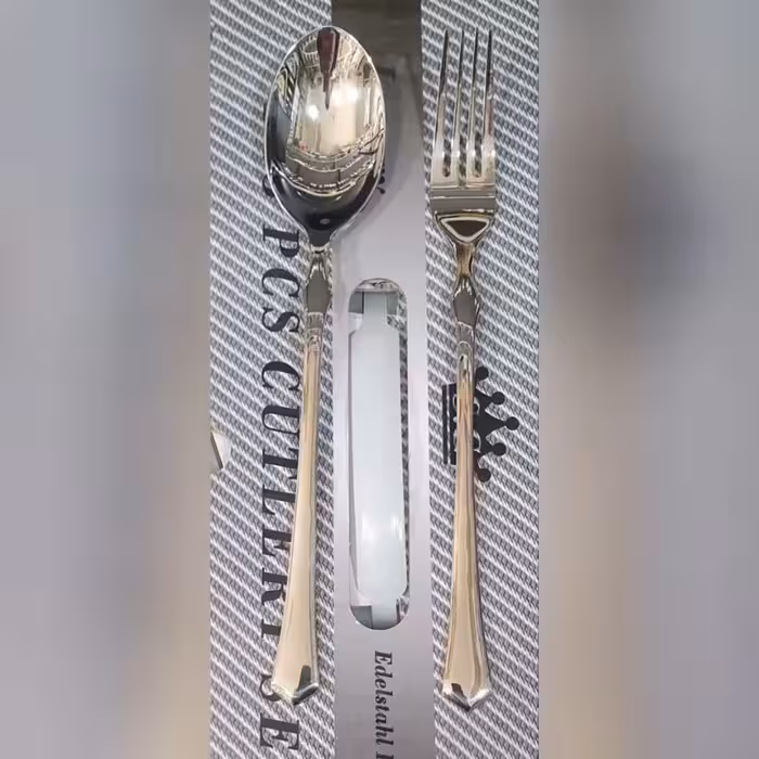 سرویس قاشق چنگال 30 نفره اس جی مدل 452m