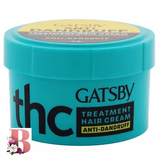 کرم مو ضد شوره گتسبی 125 گرمی | Gatsby Anti-Dandruff Treatment Hair Cream 125g