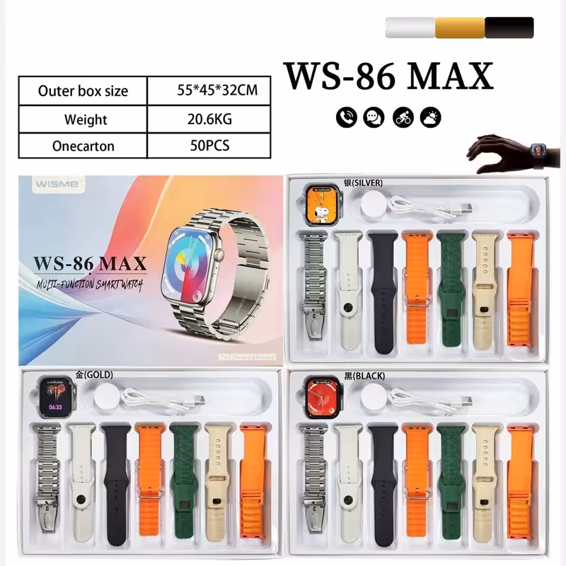 ساعت هوشمند WISME WS86 max