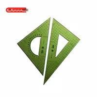 گونیای 30 سانتی متری جفتی 30 و 45 درجه فابل