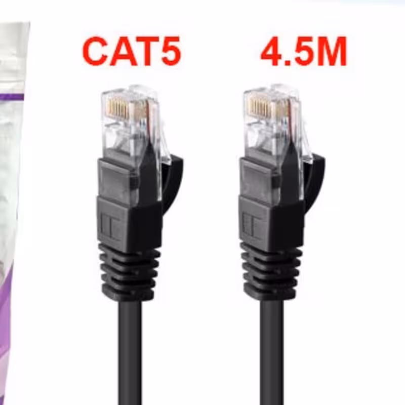 کابل شبکه 5 متری CAT5