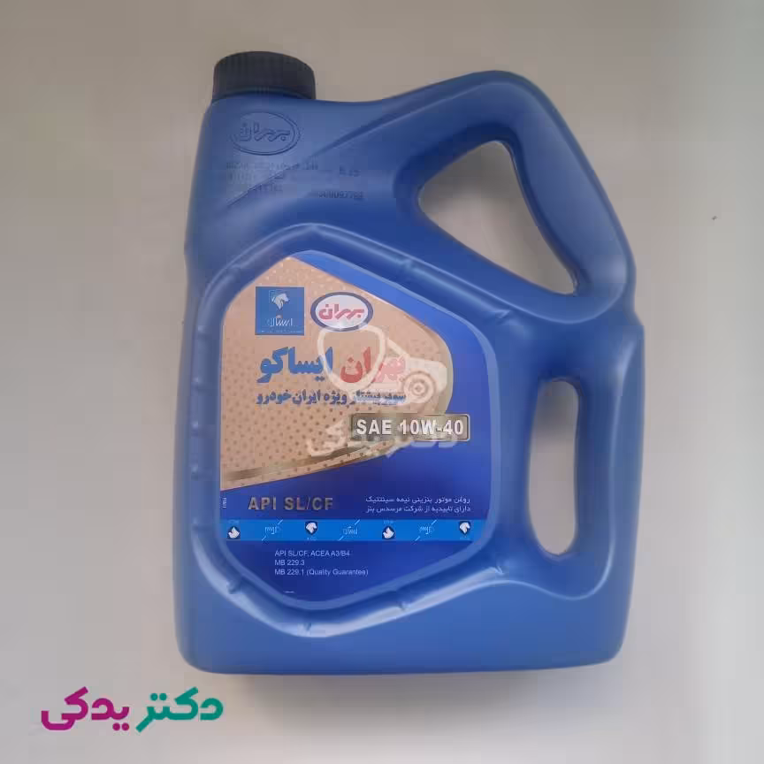 روغن موتور 10w40 سوپر پیشتاز بهران شرکتی ایساکو اصل 0770701608