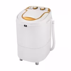 لباسشویی مینی واش جنرال تکنیک تک قلو خشک کن دار  3 کیلویی دو تایمره جدید با گارانتی شرکتی  رنگ طلایی    General Technic  MW3022