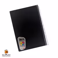 دفتر خط دار 100 برگ مشکی نویس (Nevis)