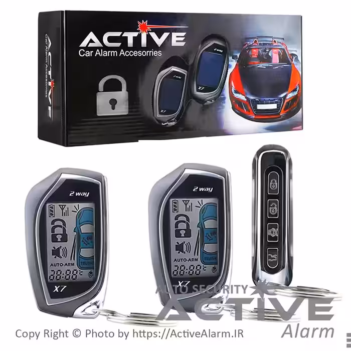 قیمت دزدگیر تصویری اَکتیو X7 بردبالا