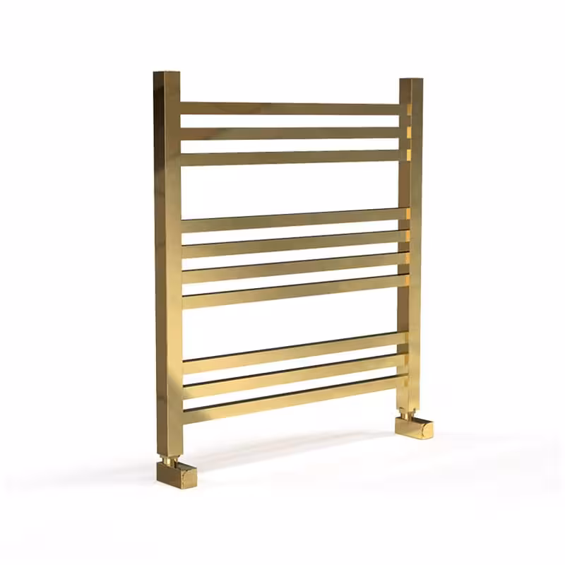 حوله خشک کن فلت رو کار استیل 60 طلایی