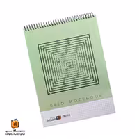 دفتر 80 برگ شطرنجی سبز ایمان (iman)