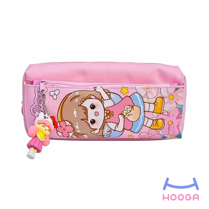 جامدادی دخترانه سری پرنسس - صورتی - هوگا شاپ - فروش انواع محصولات فانتزی