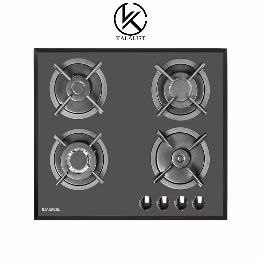 اجاق گاز شیشه ای ایلیا استیل مدل G401