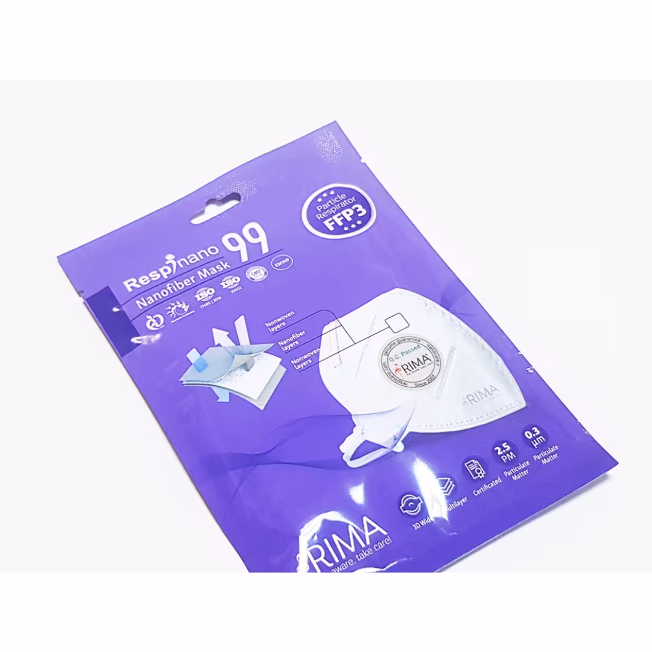 بسته تک عددی ماسک 7 لایه بدون سوپاپ N99