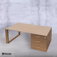 میز کارمندی تمام MDF مدل برالکو