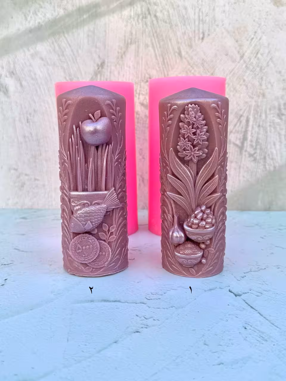 قالب سیلیکونی استوانه های هفتسین نوروزی