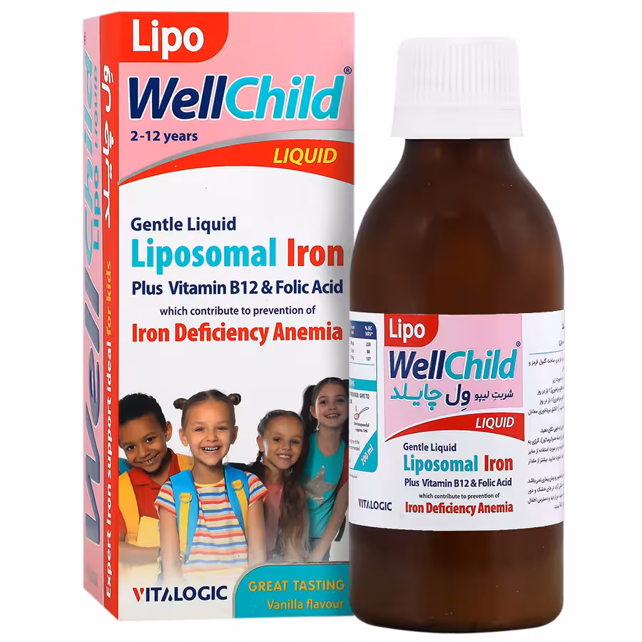 شربت ول کید لیپوزومال ویتابیوتیکس 200 میلی لیتر