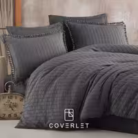 روتختی منگوله‌ای ذغالی کاوری مدل Estina