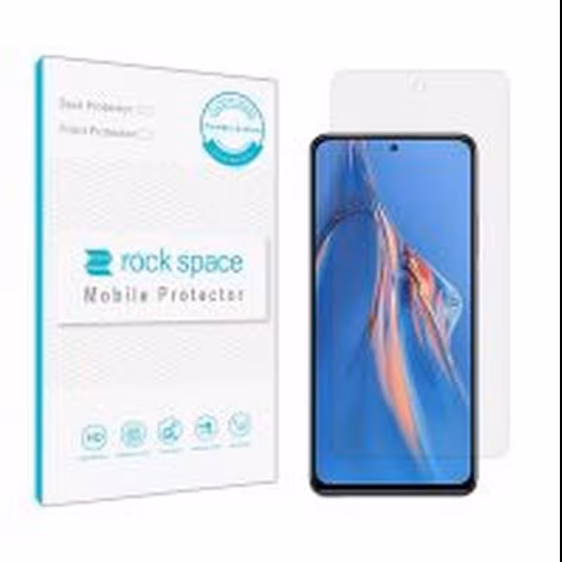 گلس نانو هیدروژل شفاف و ضد ضربه گوشی شیائومی Redmi Note 11E Pro برند راک اسپیس