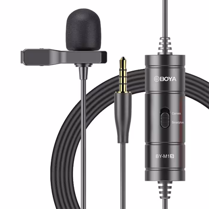 میکروفن بویا BOYA BY-M1S Omnidirectional Lavalier Microphone