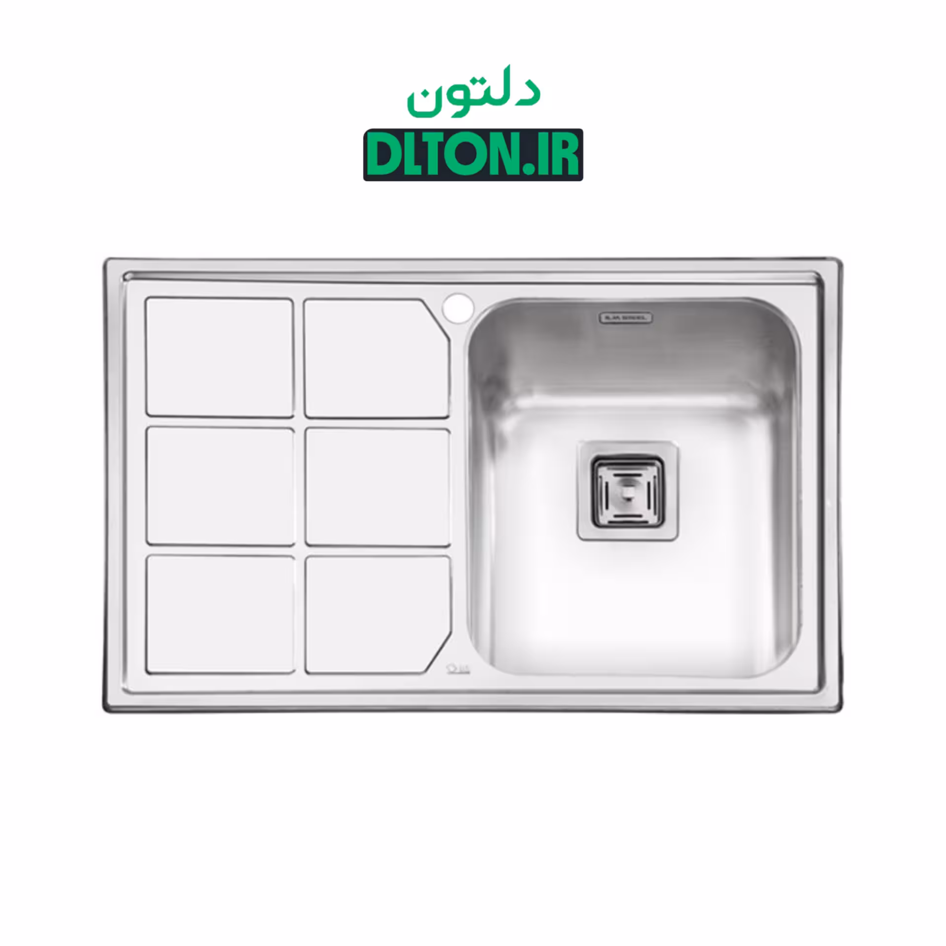 سینک ایلیا استیل 2066 توکار