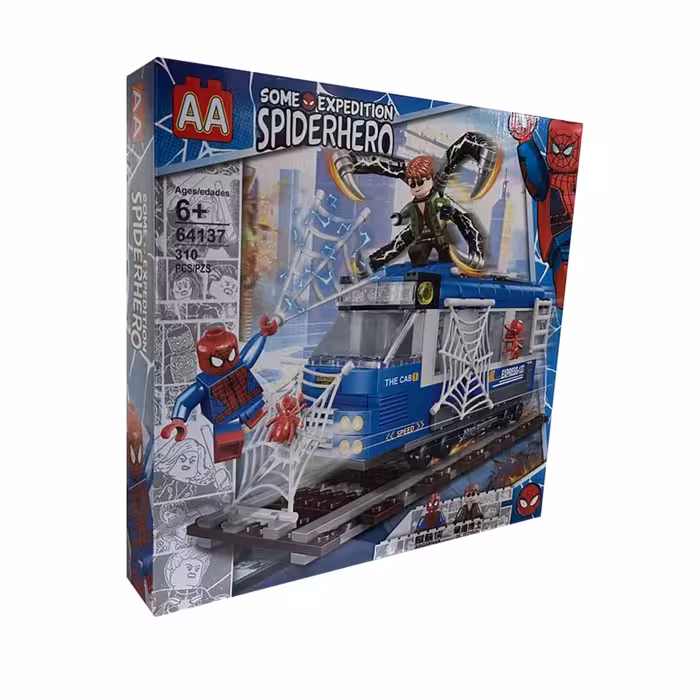 لگو مدل نبرد اسپایدرمن و دکتر اختاپوس کد 64137