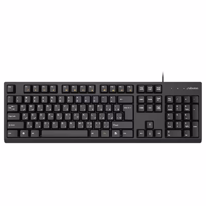 کیبورد باسیم سیبراتون مدل SKB557