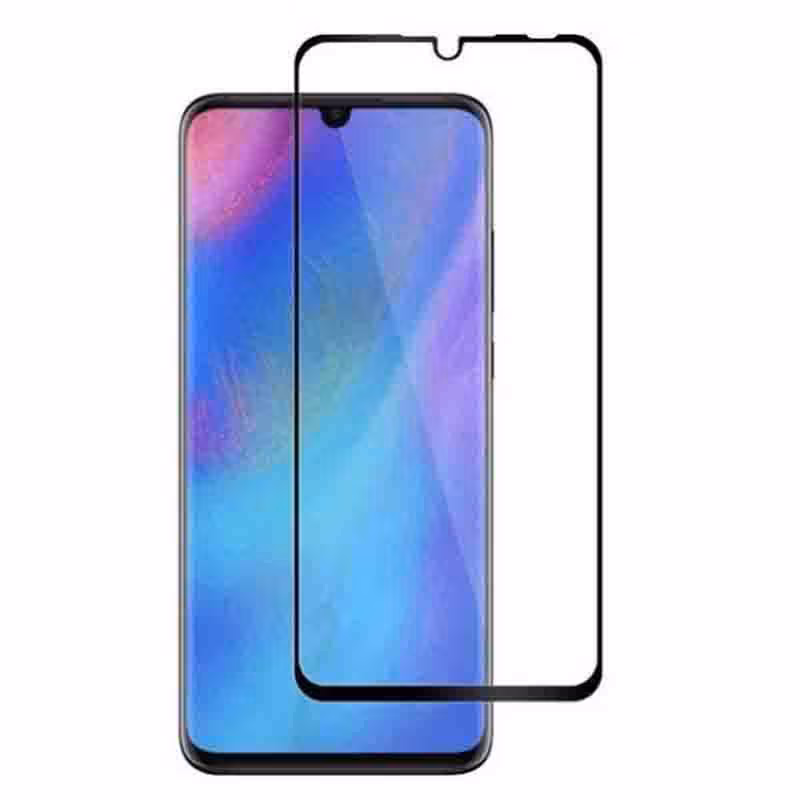 محافظ صفحه نمایش شیشه ای گلس هواوی Nova 4e تمام چسب و تمام صفحه Full Glass Screen Protector Huawei Nova 4e