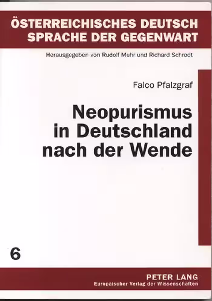 خرید و دانلود نسخه کامل کتاب Neopurismus in Deutschland nach der Wende