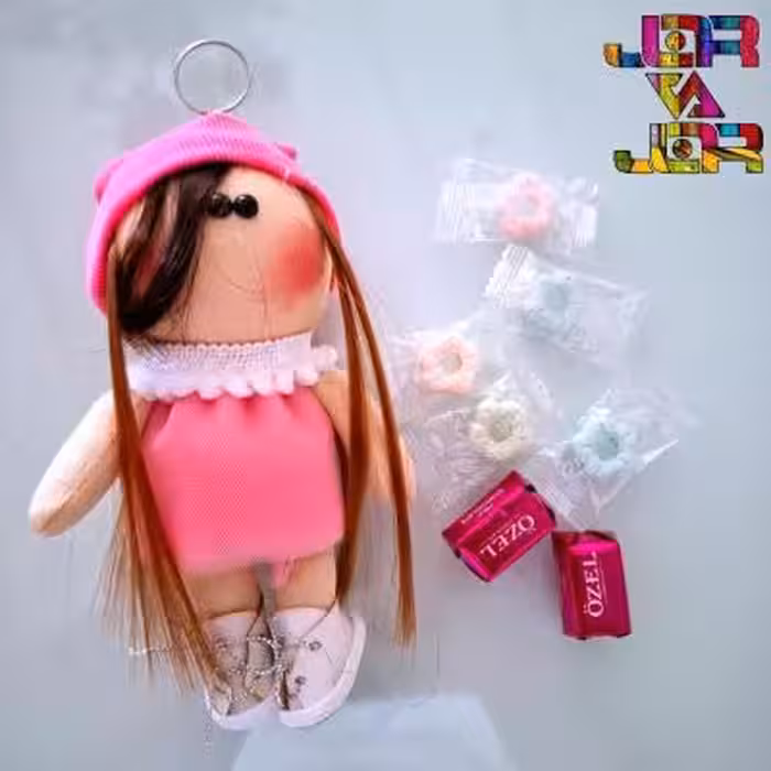 آویز کیف عروسک روسی جاسوئیچی رنگارنگ متنوع