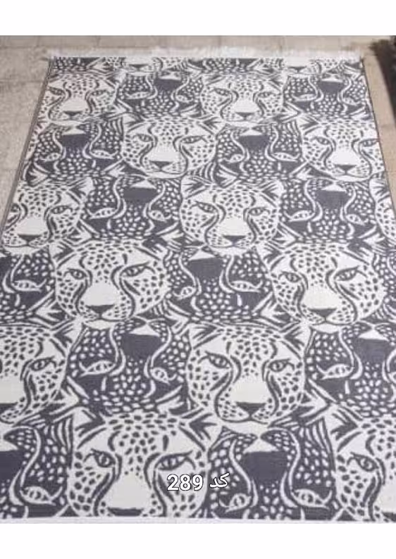 گلیم فرش ماشینی 400 شانه بی سی اف کاشان- کد طرح 289