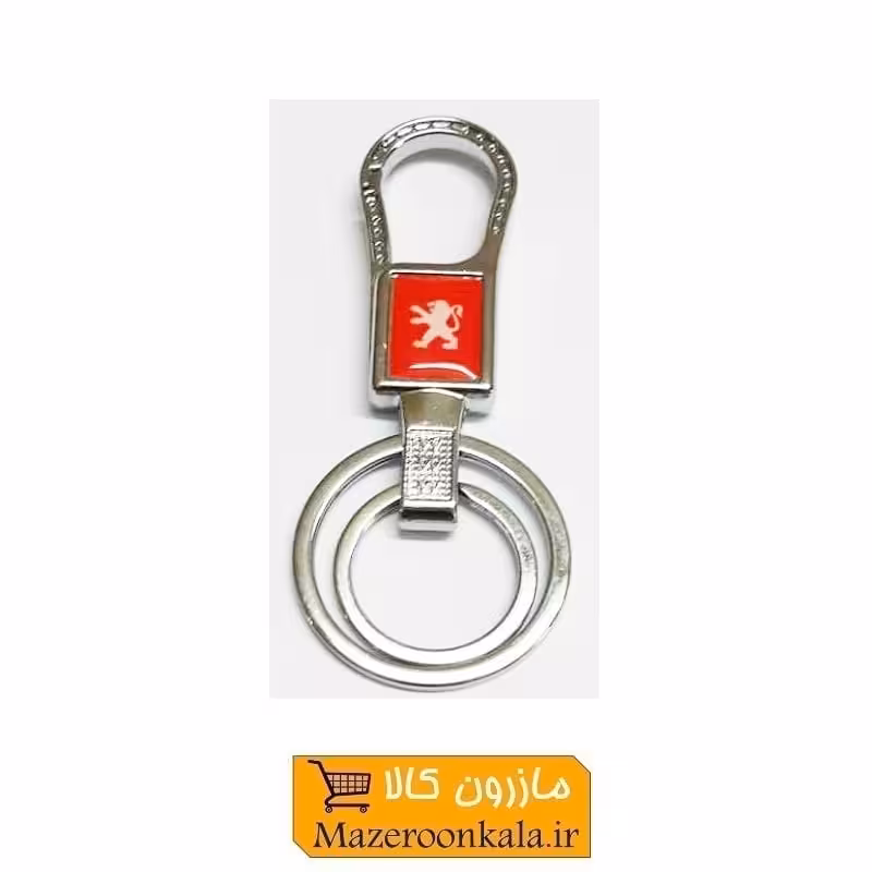 جاکلیدی فلزی استیل خودرو Peugeout پژو HSK-027E