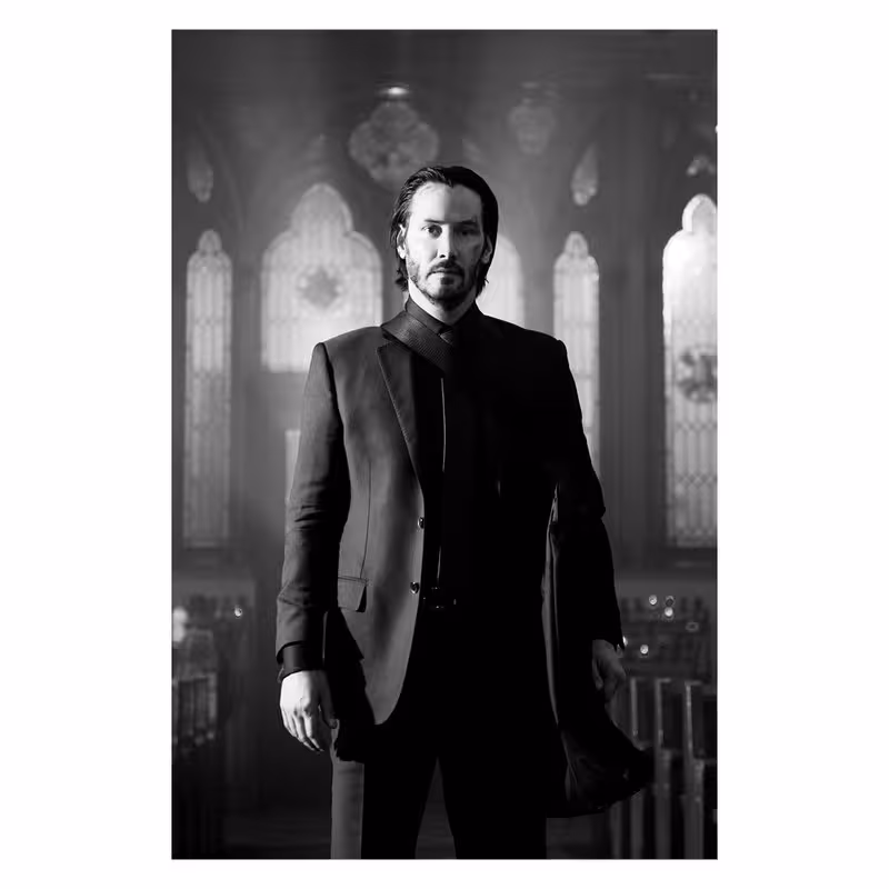 تابلو شاسی مدل فیلم های جان ویک کد 00200 | دنیای قاب