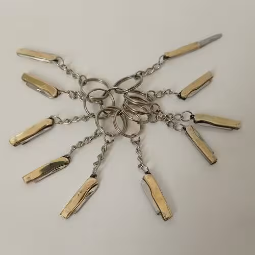 جا کلیدی چاقو تاشو کوچک 2 عددی زنجان