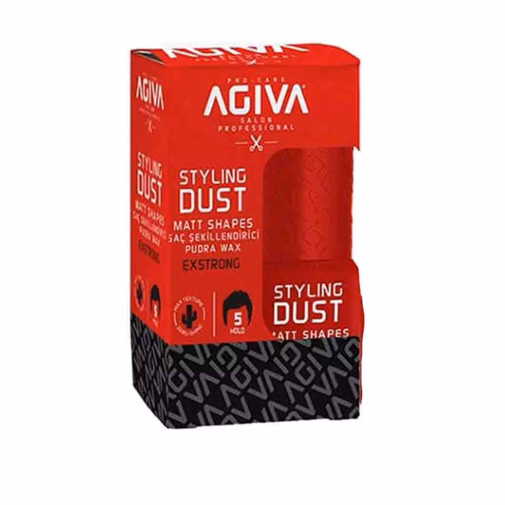 پودر حالت دهنده مو آگیوا مدل Agiva Powder ExStrong 3 پرپشت کننده 20 گرم