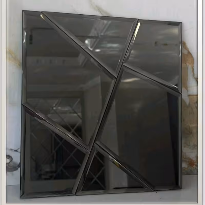 تایل آینه ای شکسته کد T5003،ابعاد30در30 cm پشت چسبدار کاملآ نسوز و ضدآب (پس کرایه)