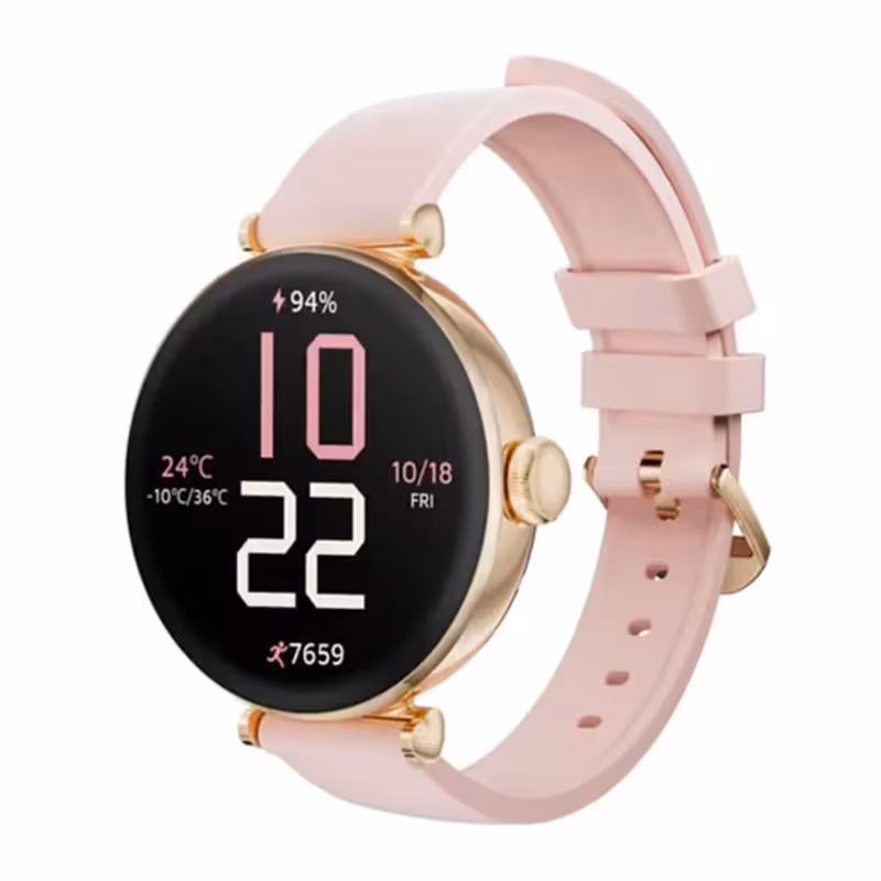 ساعت هوشمند کیسلکت طلایی مدل Lady Watch Pura