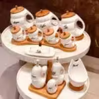 EMBICO  ام بی کو  پاسماوری دسته دار حلقه ای کامل سفید  WHITE-4030