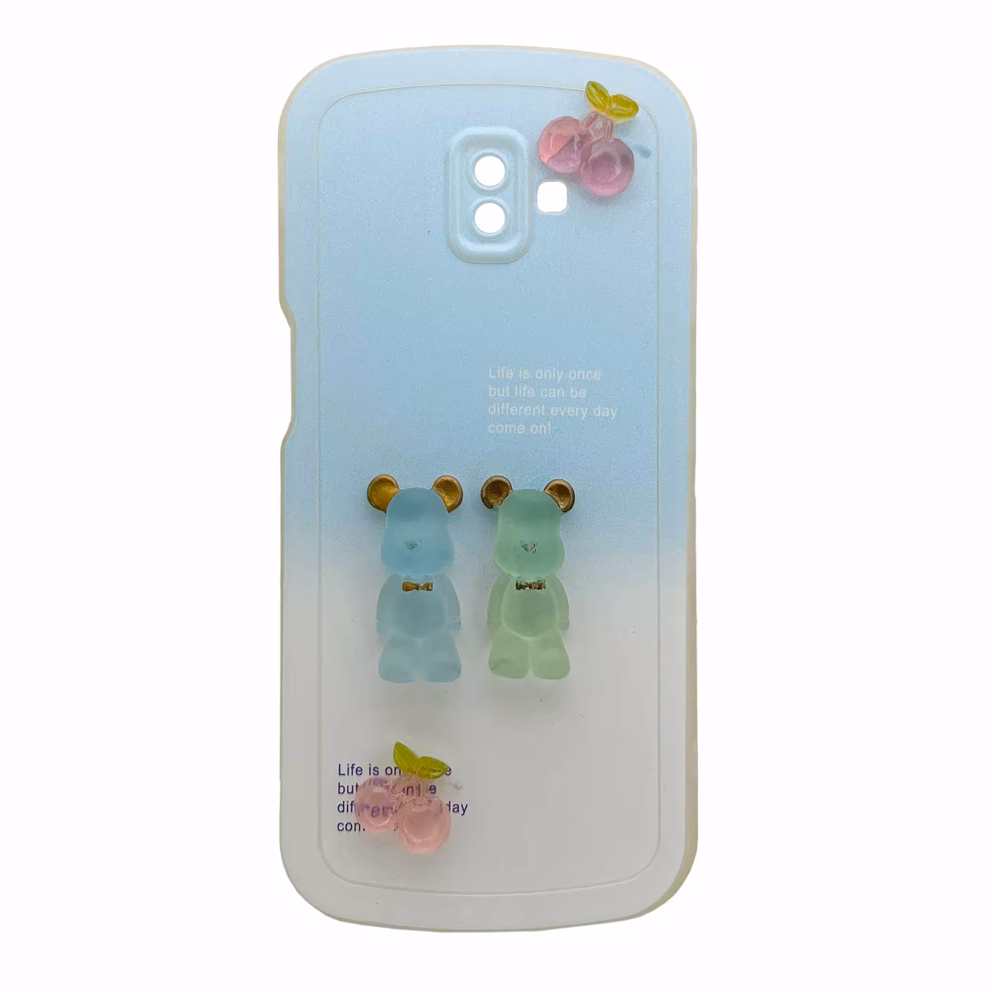 قاب عروسکی طرح خرس پاستیلی مناسب برای سامسونگ Galaxy J6 Plus کد 744