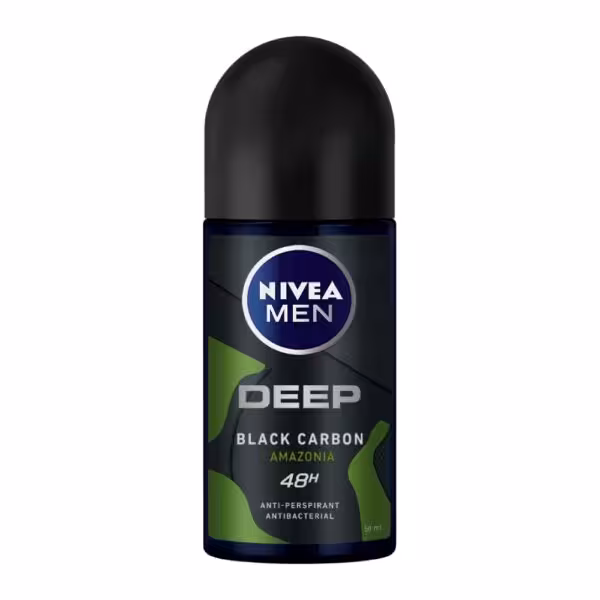 مام دیپ بلک آمازونیا نیوآ ( NIVEA – Deep Black Carbon Amazonia Roll On 72h )
