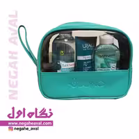کیف آرایشی 9020 بونو رنگ سبز آبی