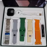 پک ساعت هوشمند مدل KW20 Ultra2 به همراه 5 عدد بند