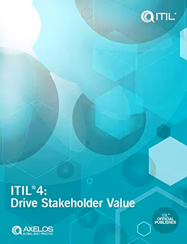 خرید و دانلود کتاب ITIL 4 Managing Professional Drive Stakeholder Value